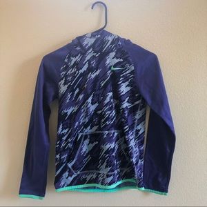 Purple NIKE Dri-Fit Hoodie